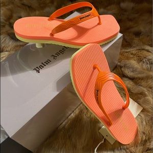 Palm Angels short heel sandal